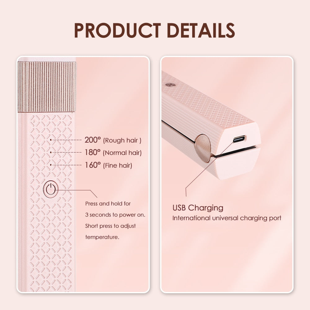 Create Your Beautiful™ - Portable Professional Hair Straightener